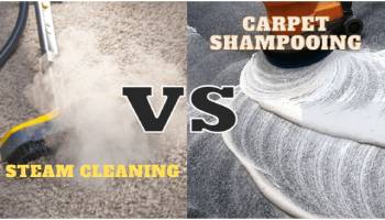 Carpet Shampooing Vs. Steam Cleaning